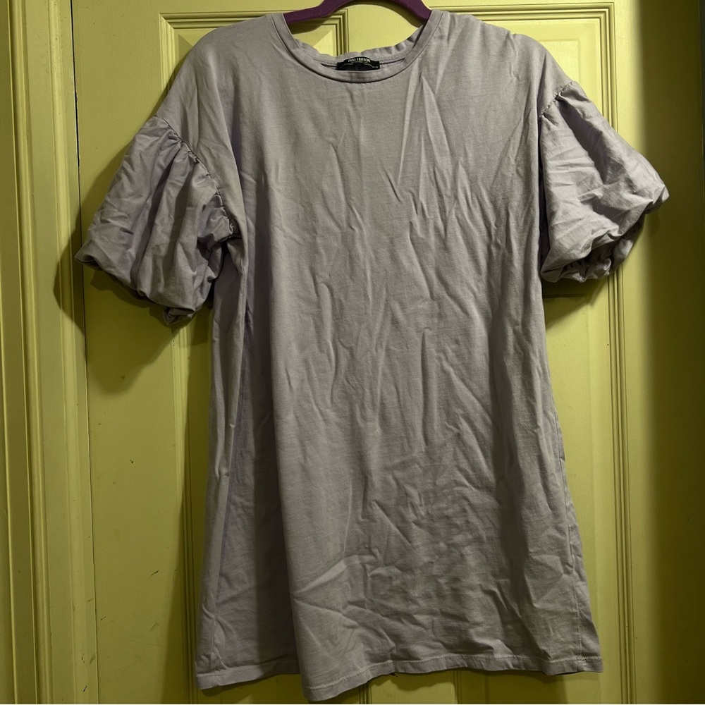 ZARA Trafaluc Ruffled Sleeve Dress